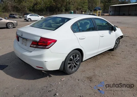 2015 Honda Civic Ex из США, поврежденный, VIN 19XFB2F84FE034777